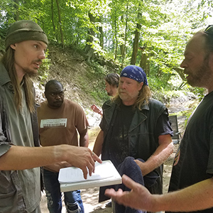 Later Movie with Director and Johnny